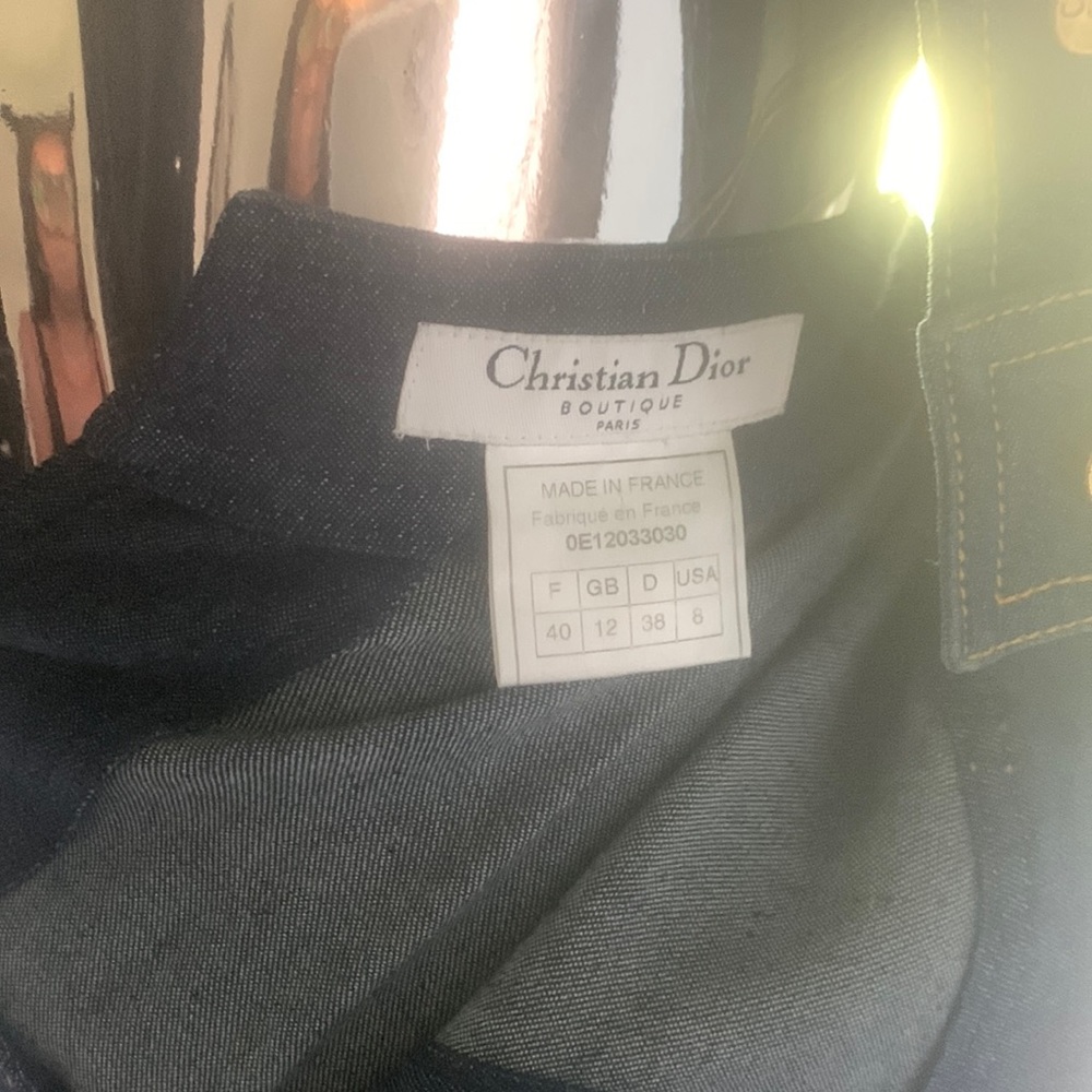 Authentic Christian Dior skirt and jacket sett.